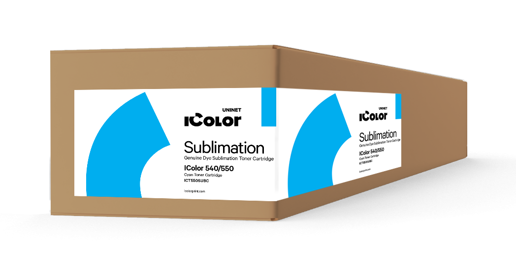 UNINET IColor 540/550 Dye Sublimation Toner Cartridges - Cyan