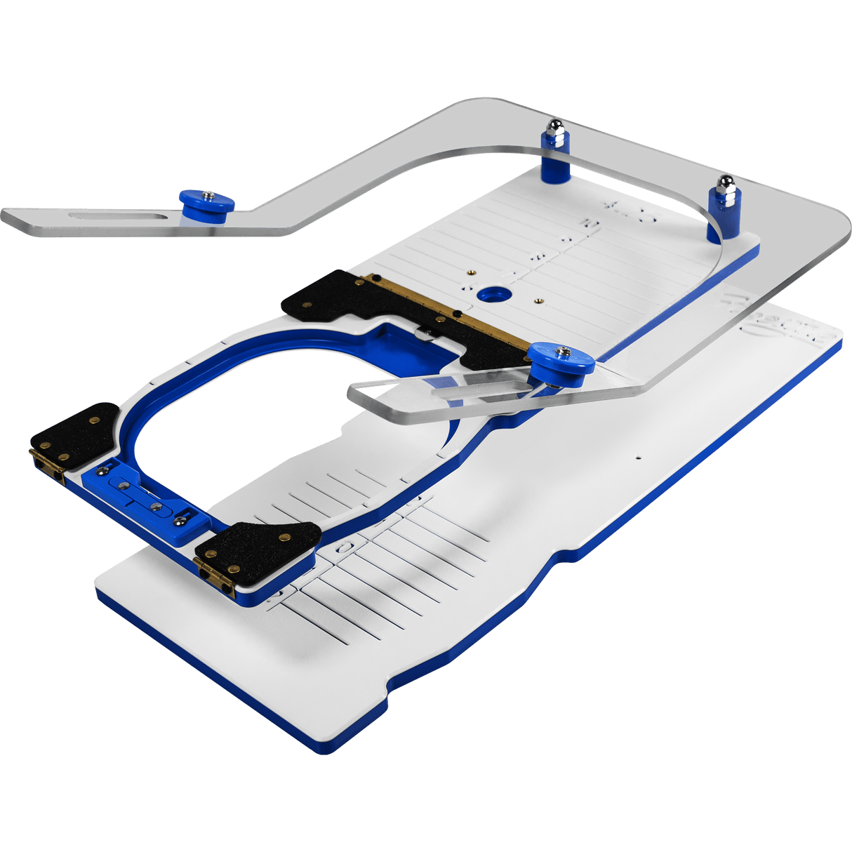 HoopMaster Mighty Hoop Fixtures for SWF Embroidery Machines