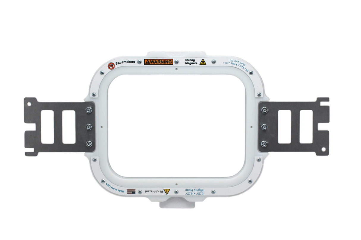 Mighty Hoop for SWF Embroidery Machines - 6.25 In x 8.25 In