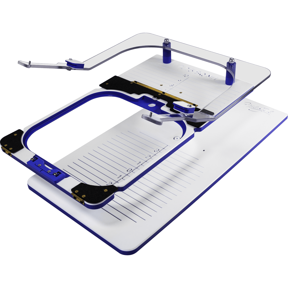 HoopMaster Mighty Hoop Fixtures for SWF Embroidery Machines