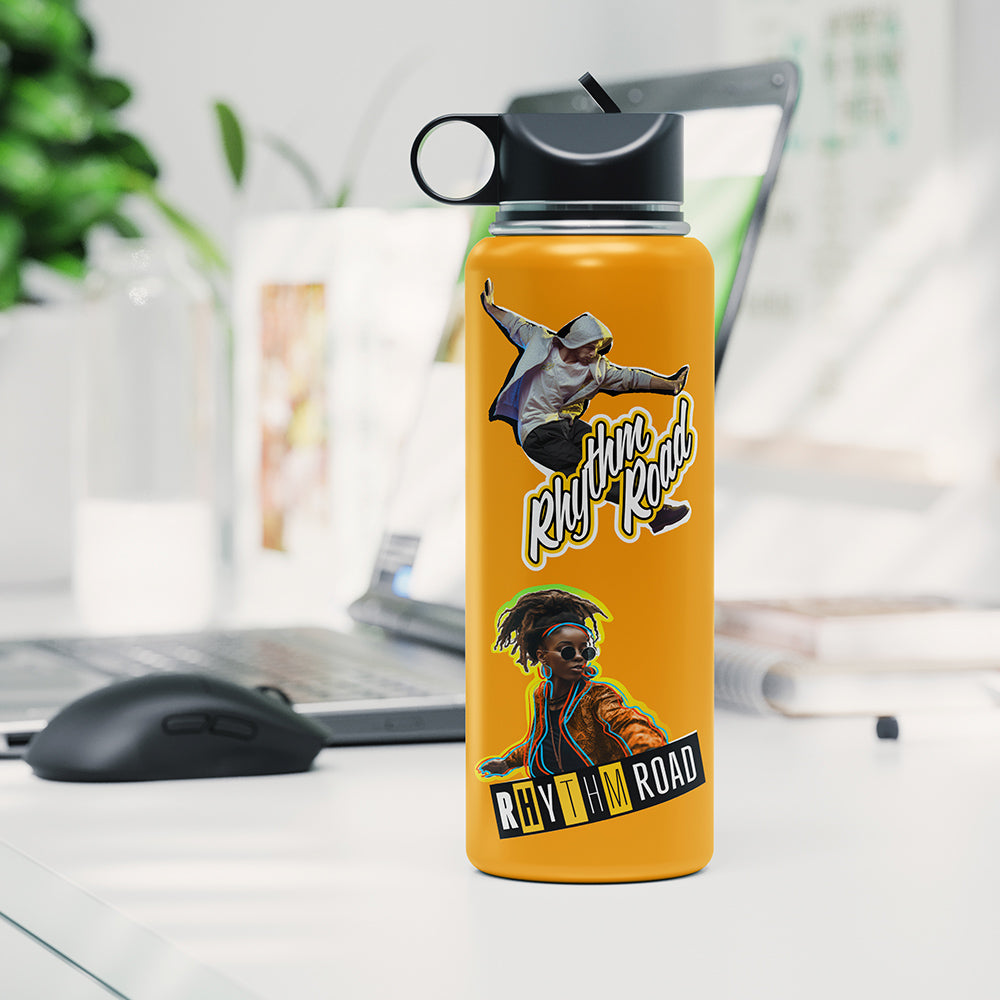 Roland BN2-20 5-Color Desktop Printer/Cutter Tumbler SampleRoland BN2-20A Desktop Printer & Cutter - Pro Bundle - Sample Thermos Graphic