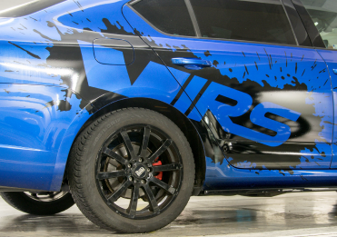 GCC Jaguar V-LX Vinyl Cutters Car Wrap Sample