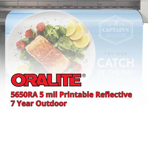 Oracal ORALITE 5600 Fleet Engineer Grade Reflective Vinyl - 15 Inch Punched  Widths
