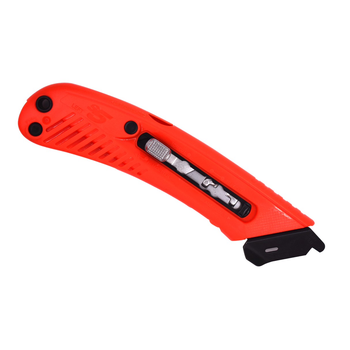 PHC S5 Guarded 3‑in‑1 Safety Knife - Red Left Handed