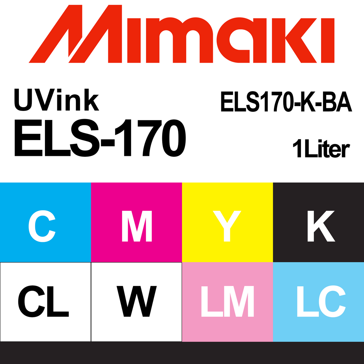 Mimaki ELS-170 UV Ink 1000 ML
