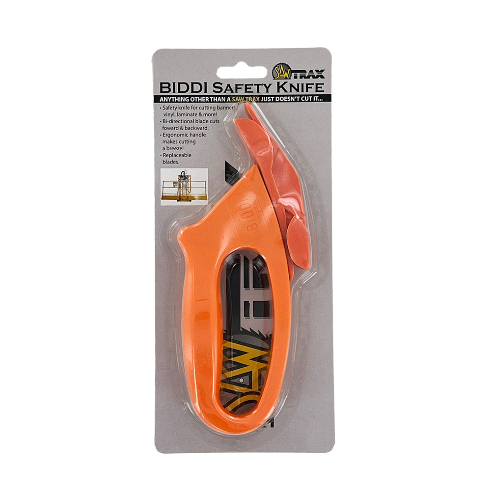 Bi-Directional Biddi Safety Knife