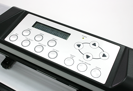 GCC Jaguar V-LX Vinyl Cutters Control Panel