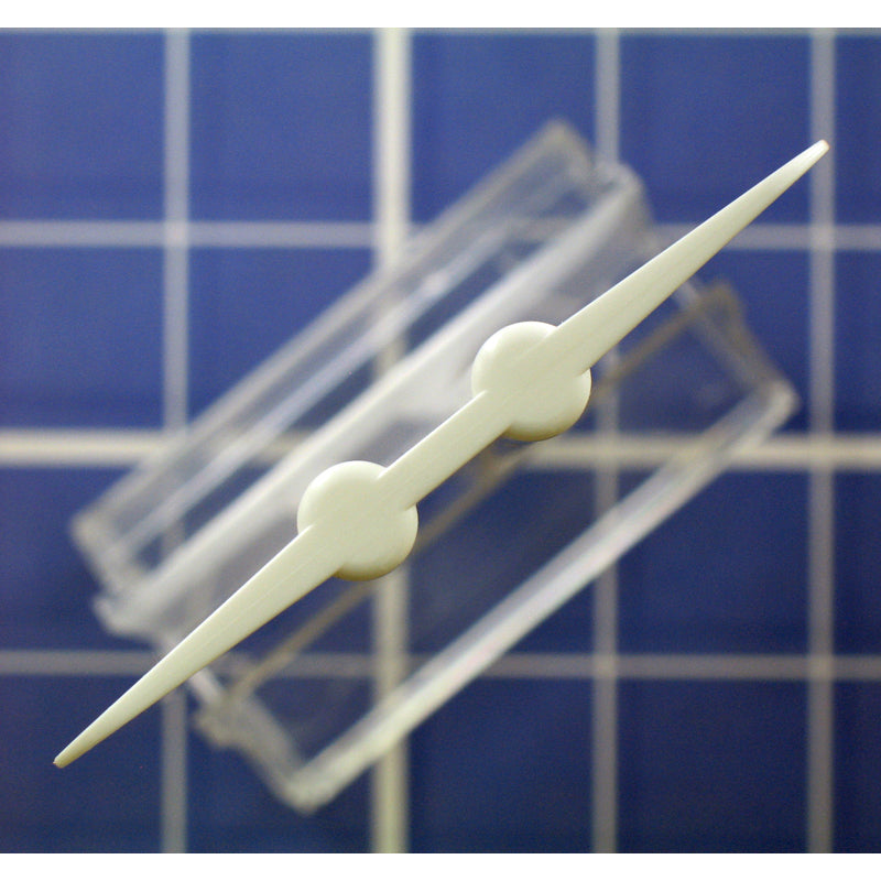 4 in Poly Blend Squeegee- White Top view