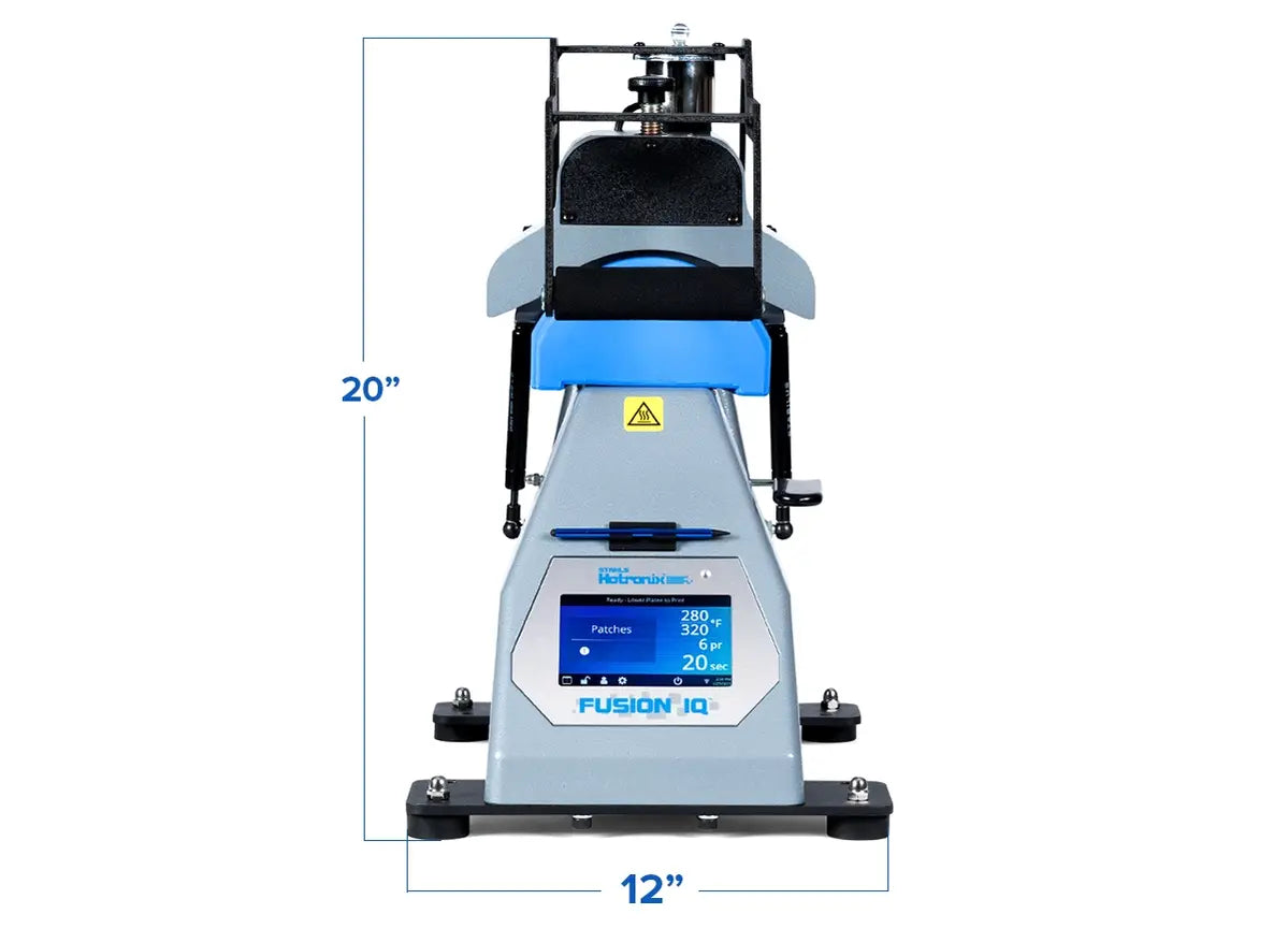 Hotronix 360 IQ Hat Heat Press Dimensions