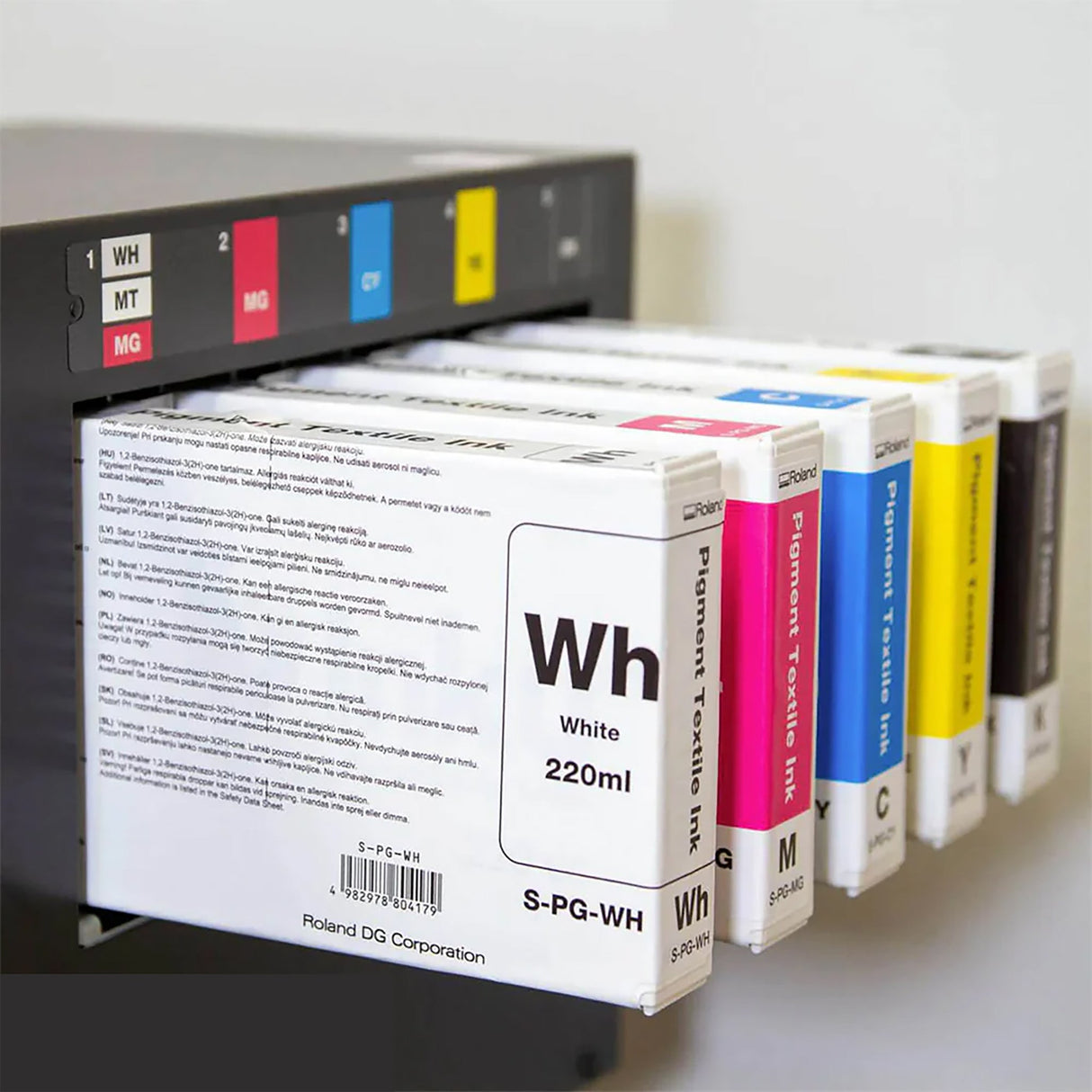 Expiring Soon Inks - Roland Pigment Textile Ink Cartridges for Roland DTF BY-20 Printers