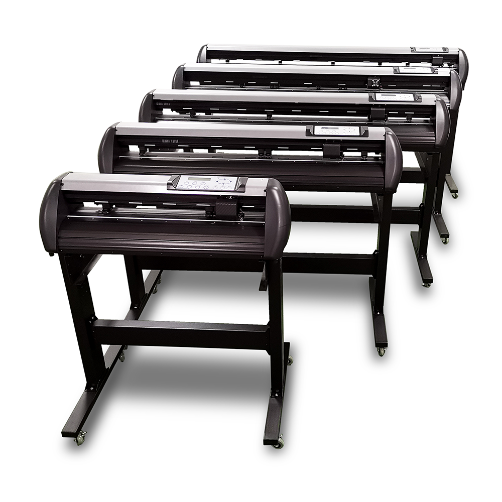 GCC Jaguar V-LX Vinyl Cutters Family of Cutters Front View