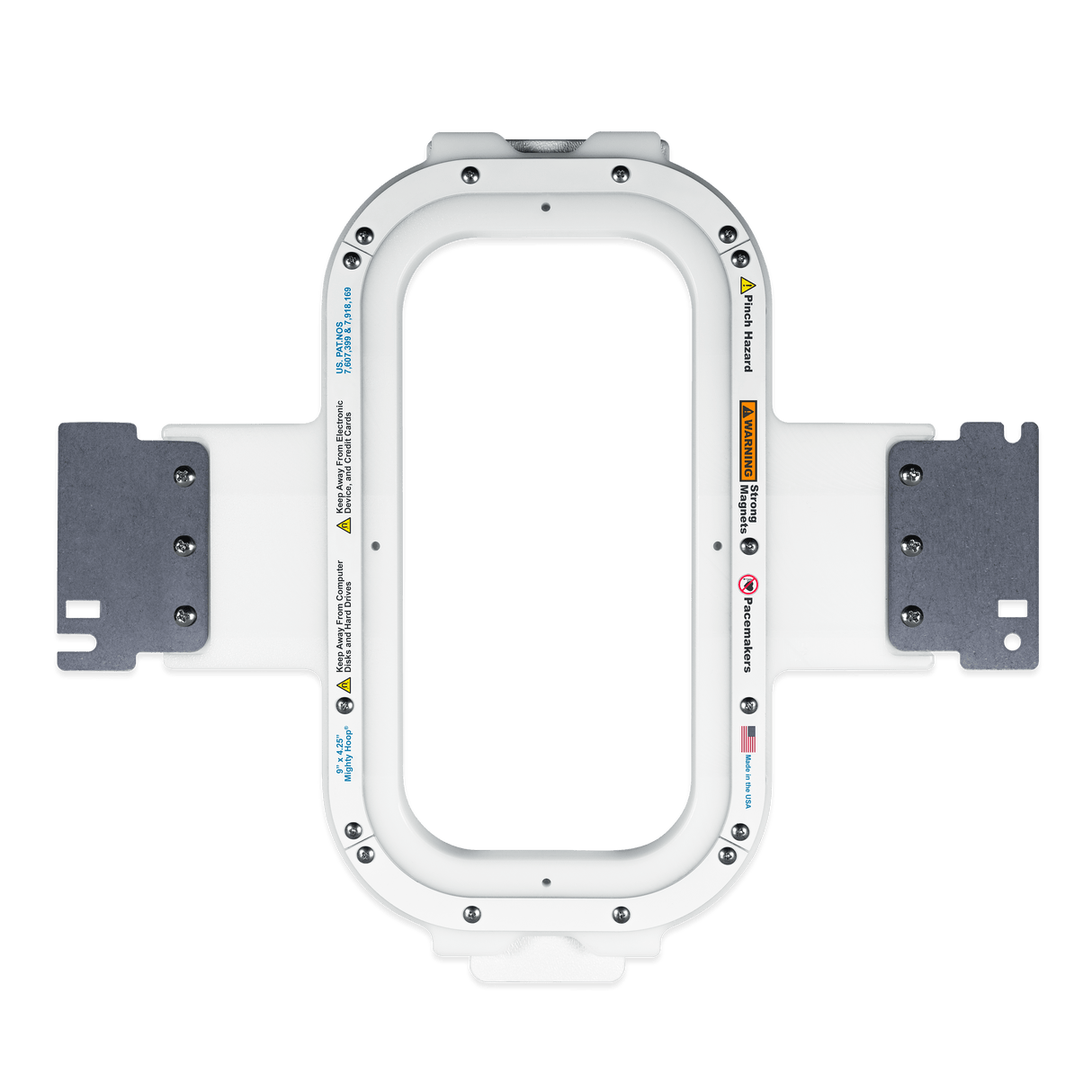 Mighty Hoop for SWF Embroidery Machines - 9 In x 4.25 In