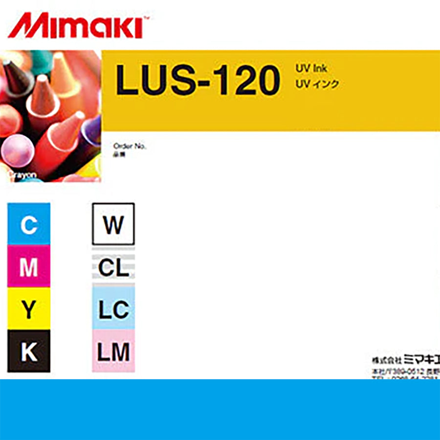 Mimaki LUS-120 UV Curable Inks - 250 ml | SignWarehouse