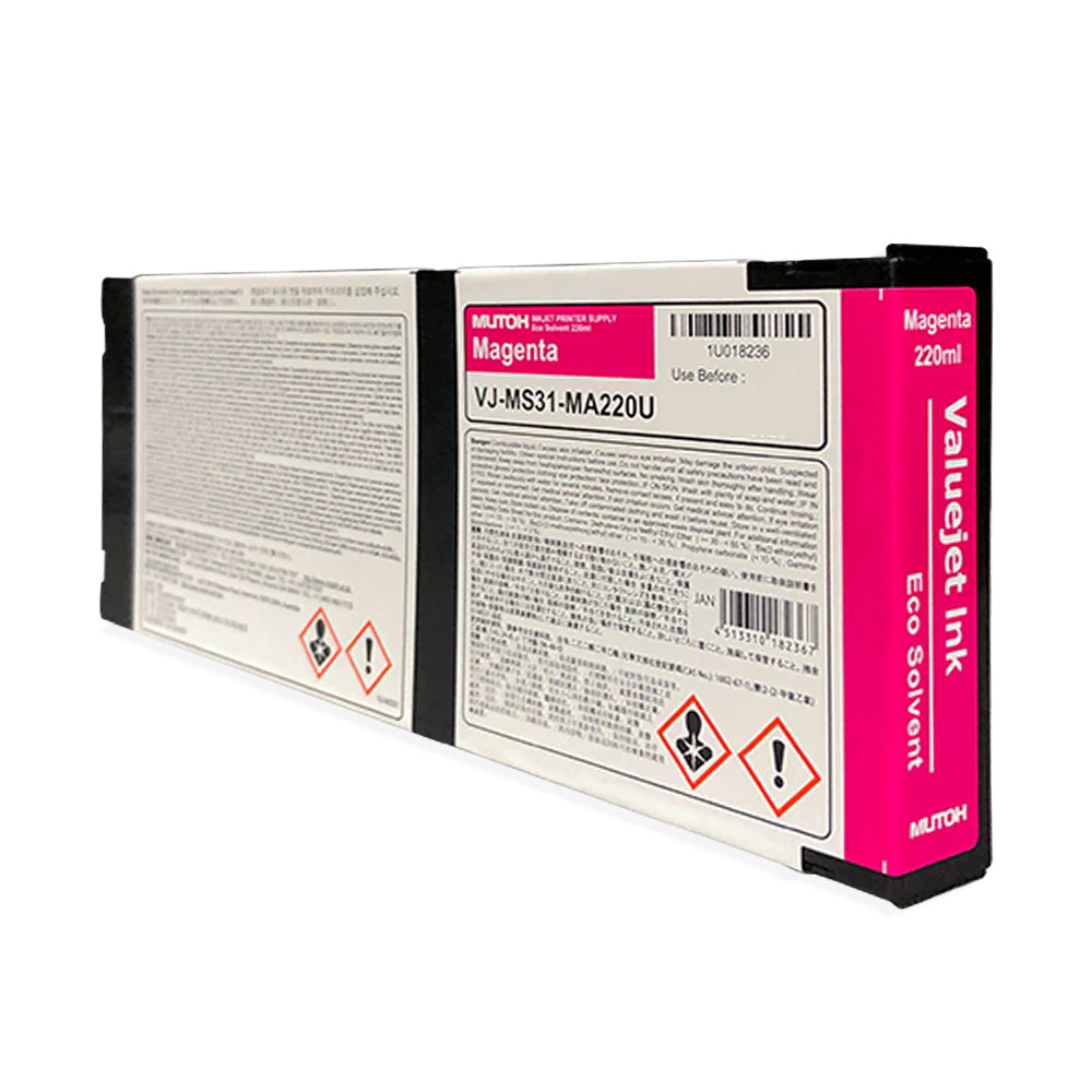 MUTOH MS31 Eco-Solvent Ink Cartridges - 220ml | SignWarehouse