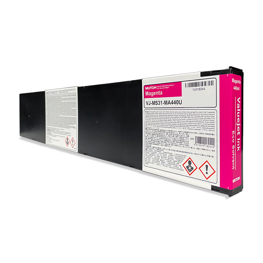 MUTOH MS31 Eco-Solvent Ink Cartridges - 440ml