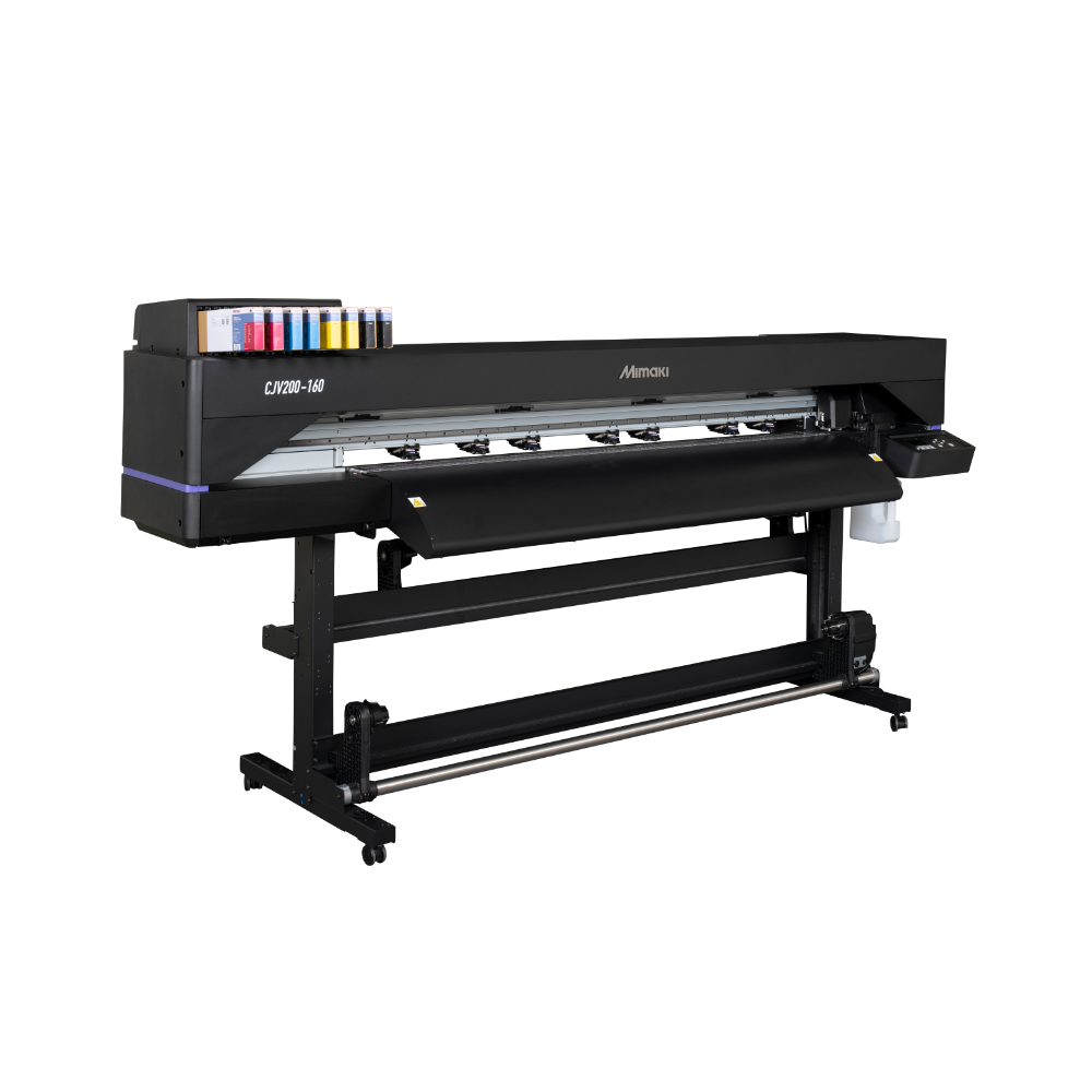 Mimaki CJV200-160 Series - 64 Inch Printer & Cutter Angled View