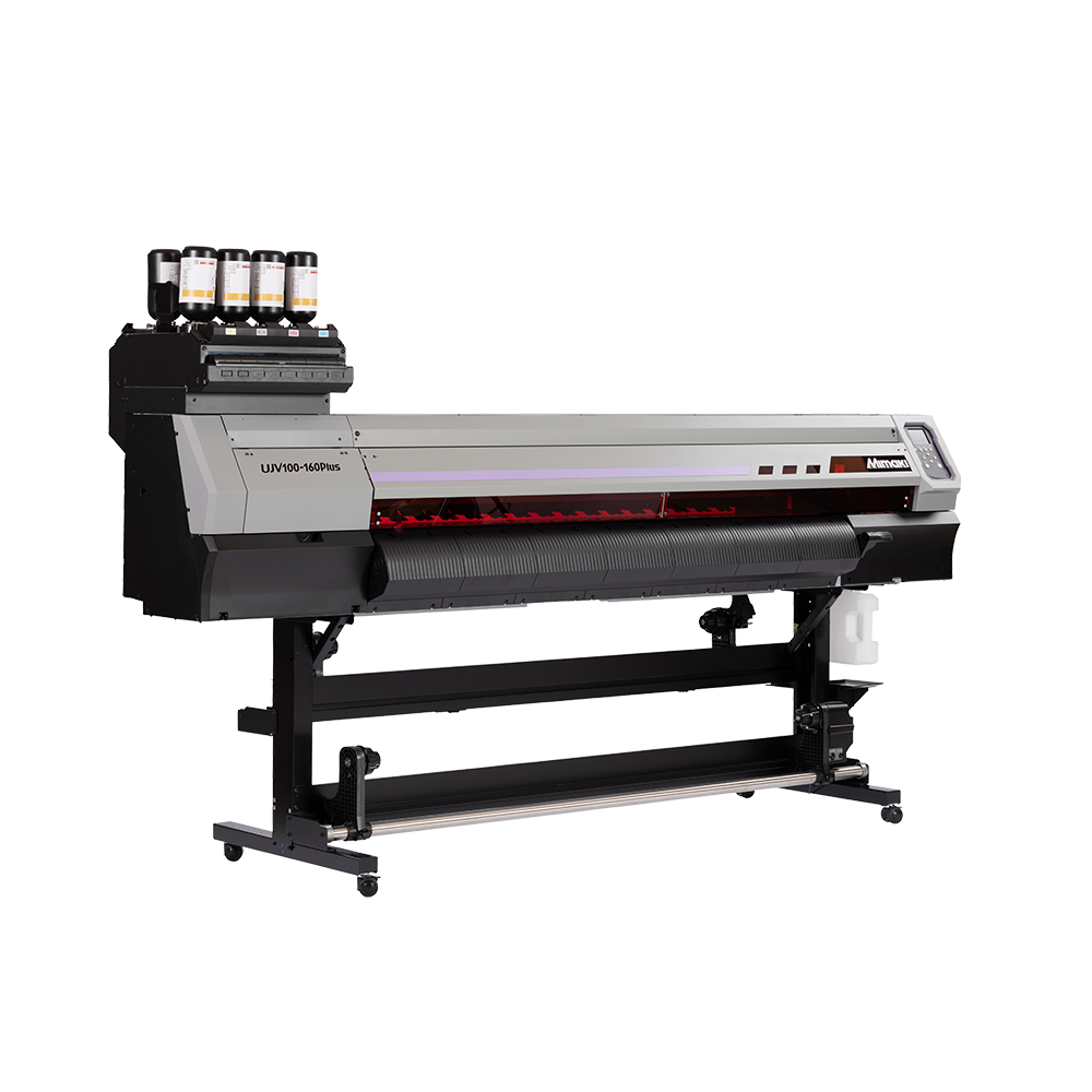 Mimaki UJV100-160 Plus Series - 64 Inch UV-LED Printer Front Right View