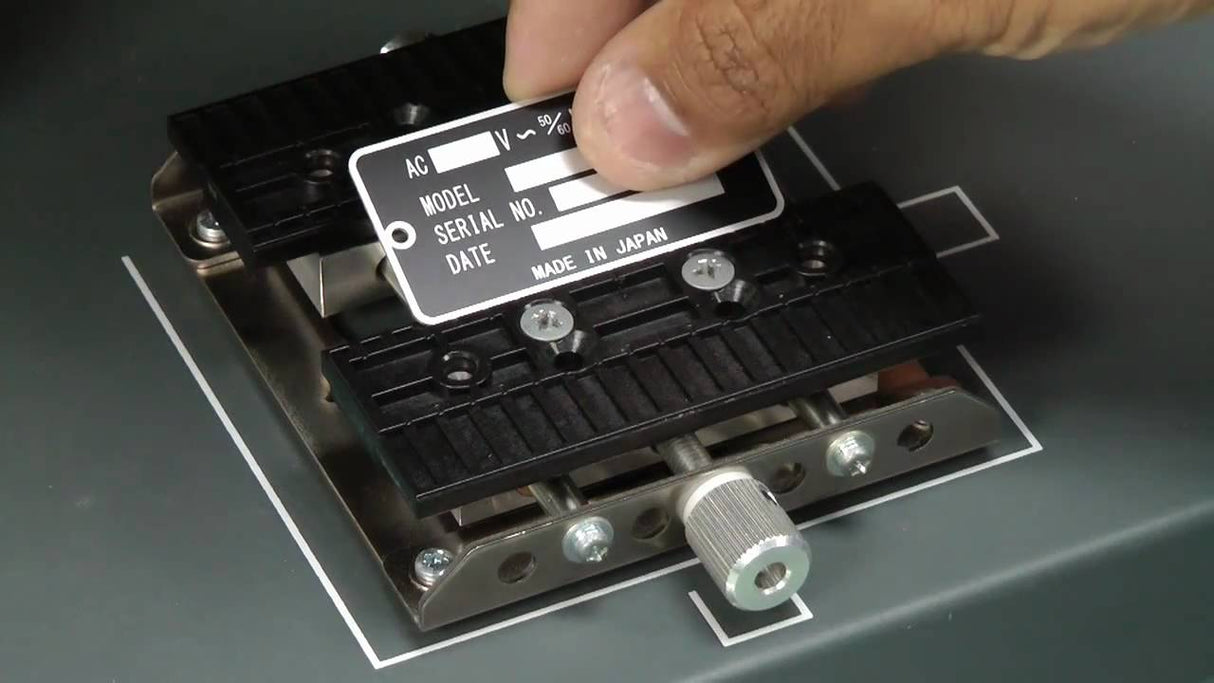 Mimaki UJF-6042 MKII Series - Tabletop UV-LED Printer Serial Plates Sample