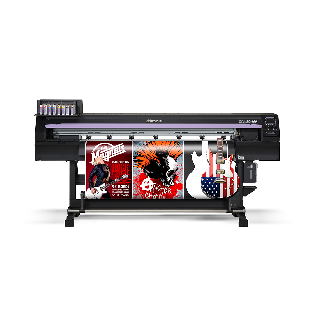 Mimaki CJV150-160 Series - 64 Inch Printer & Cutter - With Poster Graphic Printed
