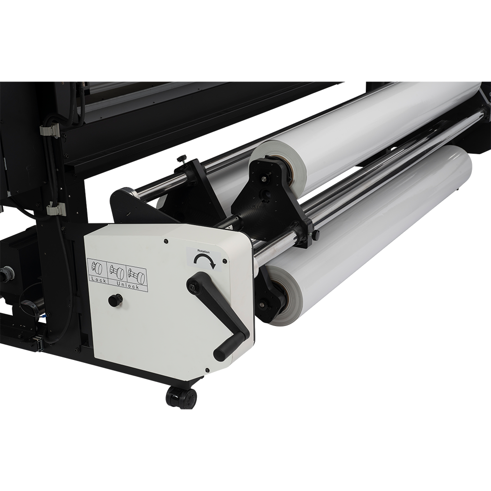 Mimaki JV330-160 Series - 64 Inch Printer Close Up of Media Changer