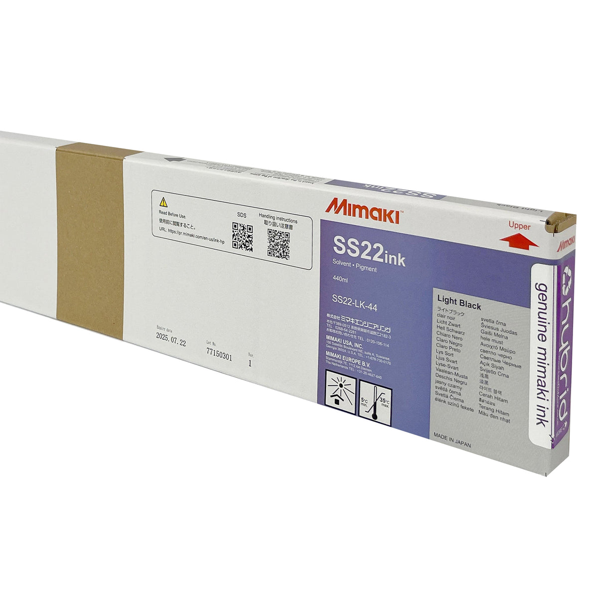 Mimaki SS22 Super Solvent Inks - 440 ml