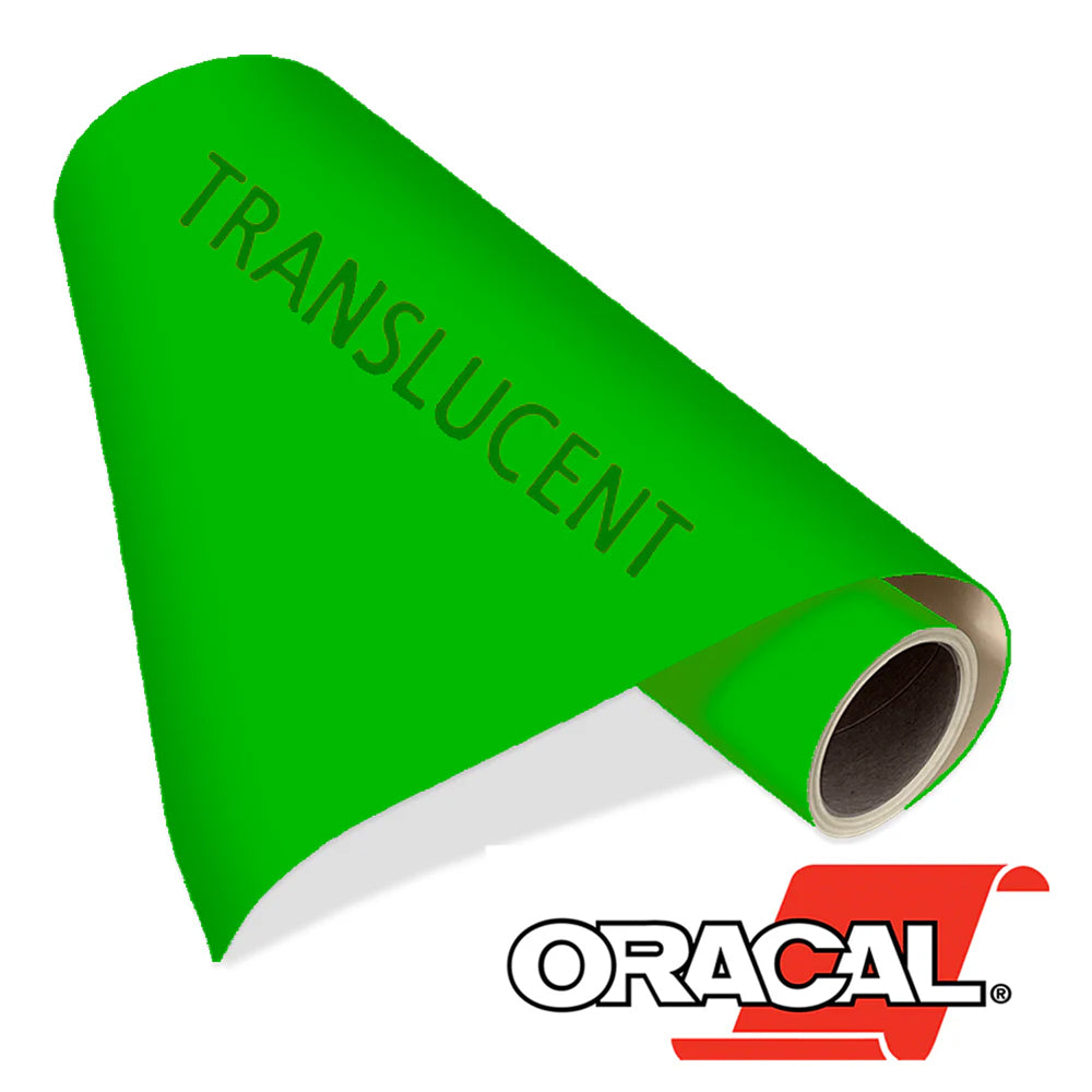 Oracal 8500 Translucent Vinyl - 15 in x 50 yds - Punched