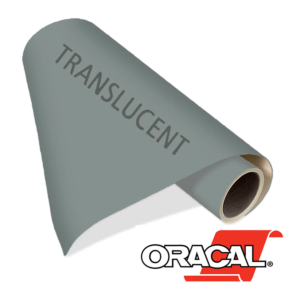 Oracal 8500 Translucent Vinyl - 15 in x 50 yds - Punched