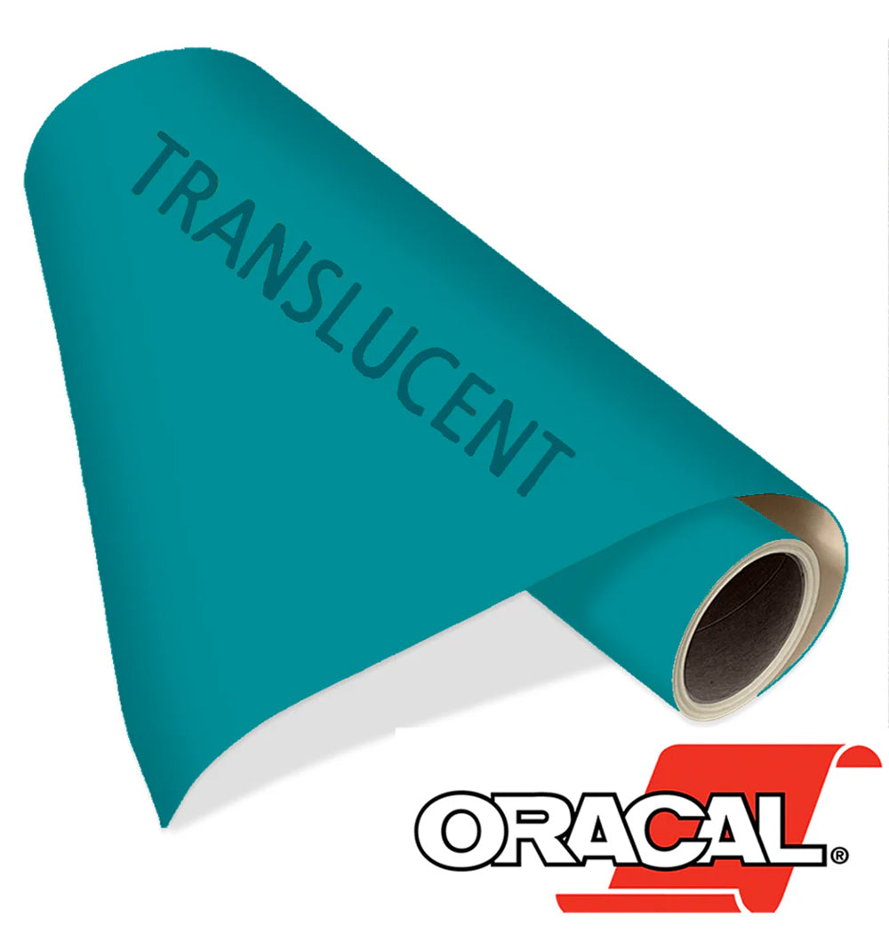 Oracal 8500 Translucent Vinyl - 15 in x 50 yds - Punched