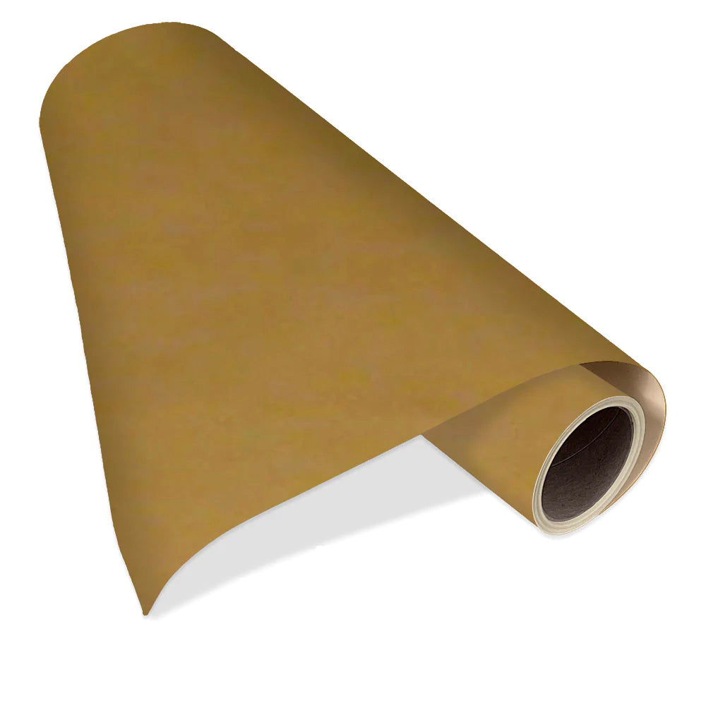 Oracal 651 Matte Adhesive Vinyl - Gold Metallic