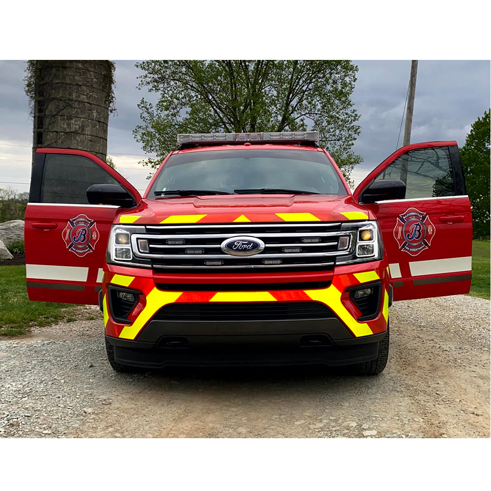 ORALITE V98 Reflective Vinyl - Pre-Striped Chevron - High Tack