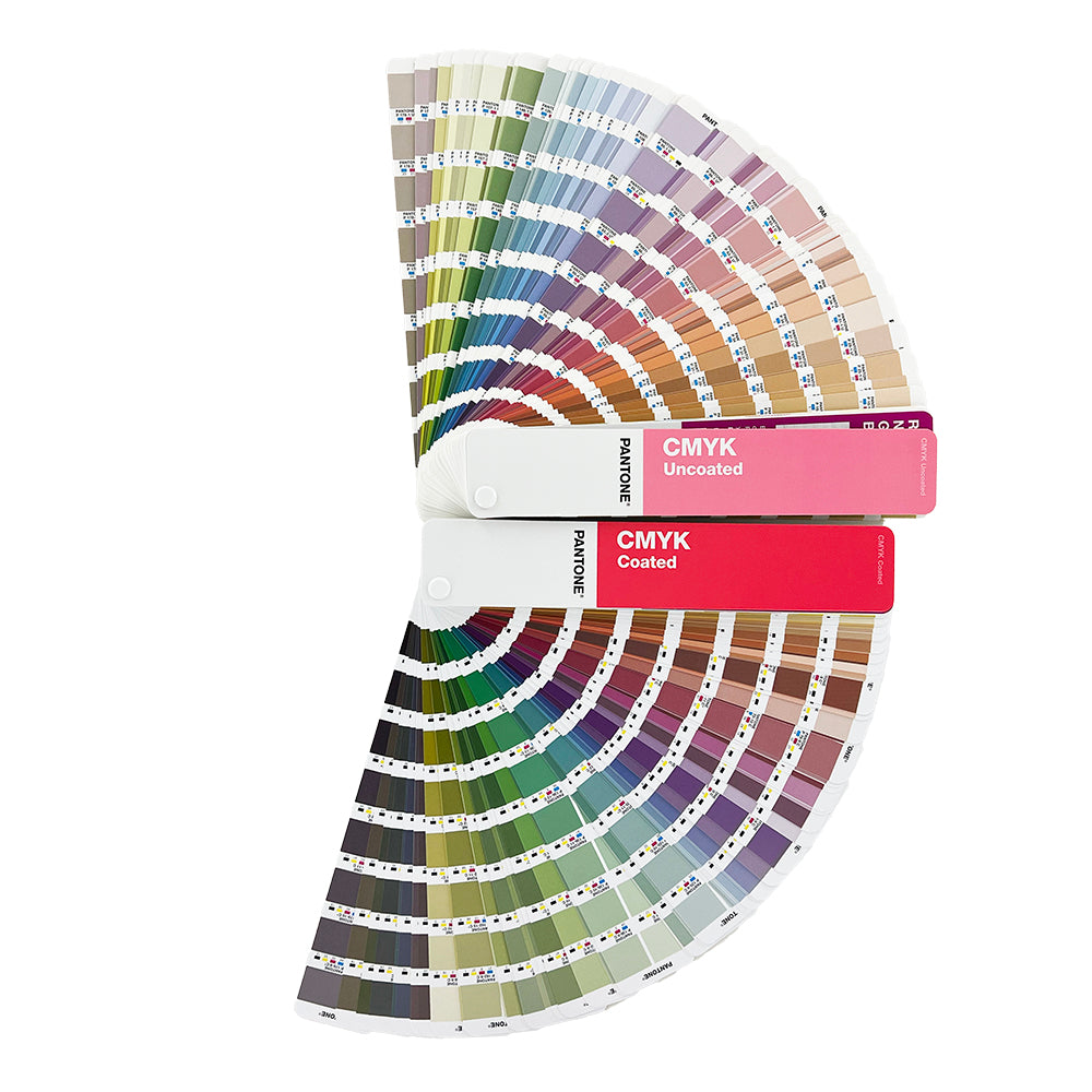 PANTONE CMYK Color Guide Set - Coated & Uncoated Guides