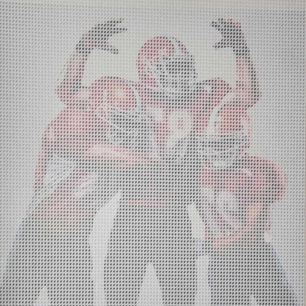 PrismJET 8oz Printable Mesh Banner Printed Sample Back