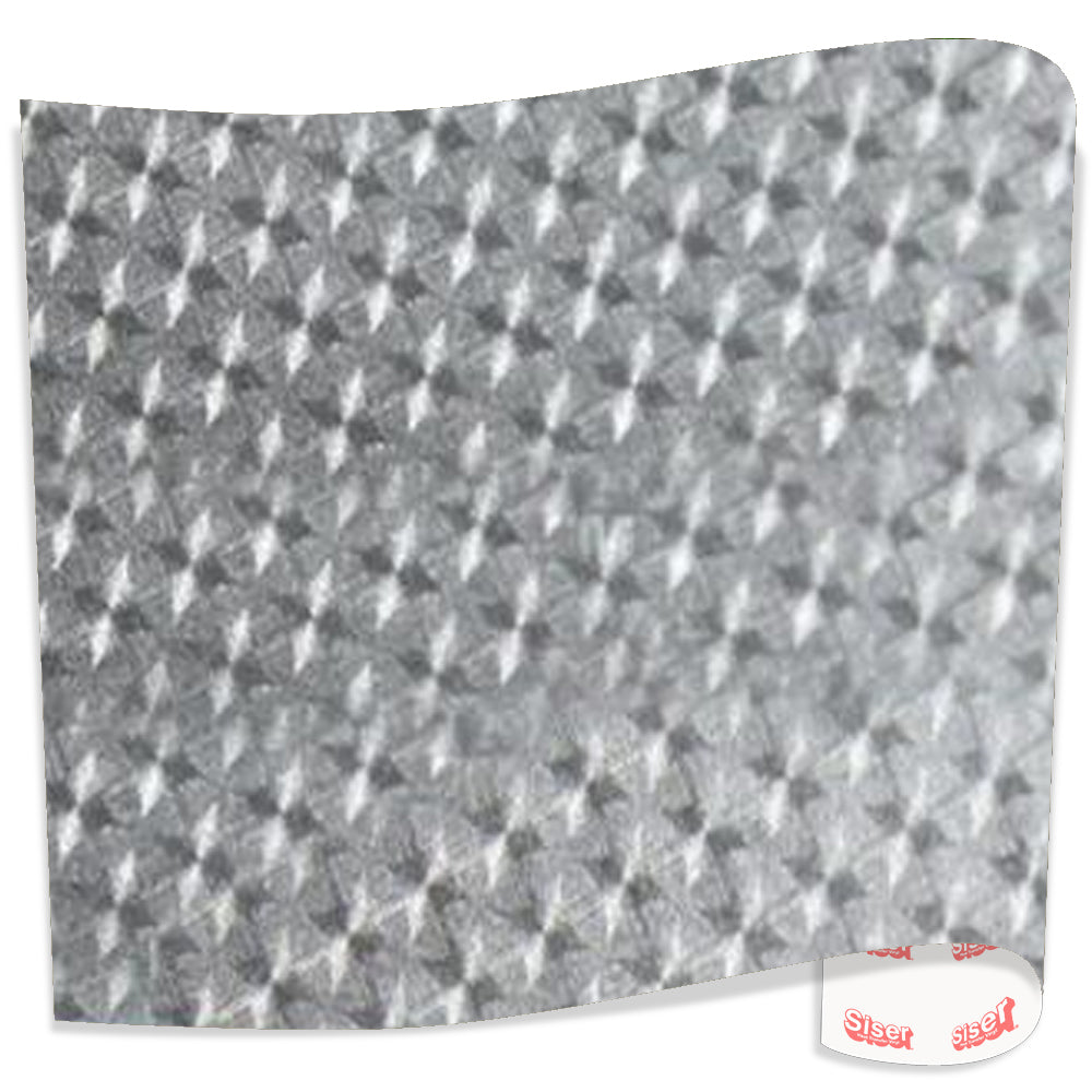 SISER EasyWeed Electric - Heat Transfer Vinyl - 15 in x 30 ft - Electric Silver Lens