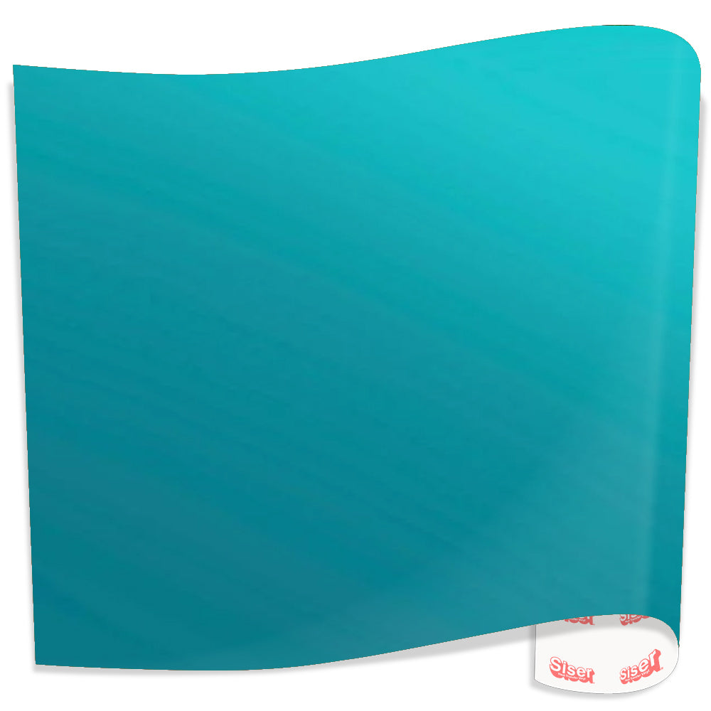 SISER EasyWeed Electric - Heat Transfer Vinyl - 12 in x 75 ft - Electric Teal