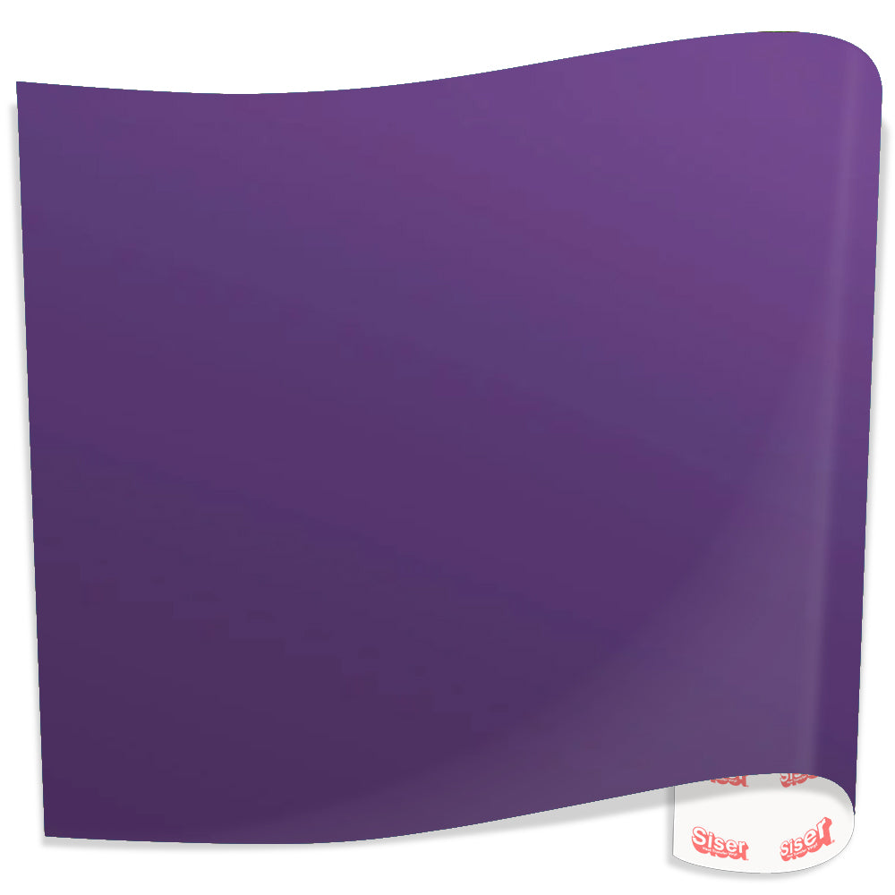 SISER EasyWeed Electric - Heat Transfer Vinyl - 15 in x 15 ft - Electric Grape