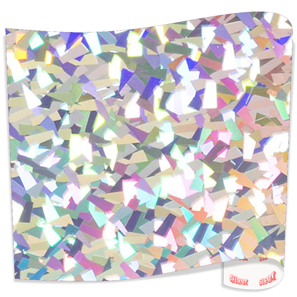 Siser Holographic HTV - Holographic Heat Transfer Vinyl - 12 in x 150 ft
