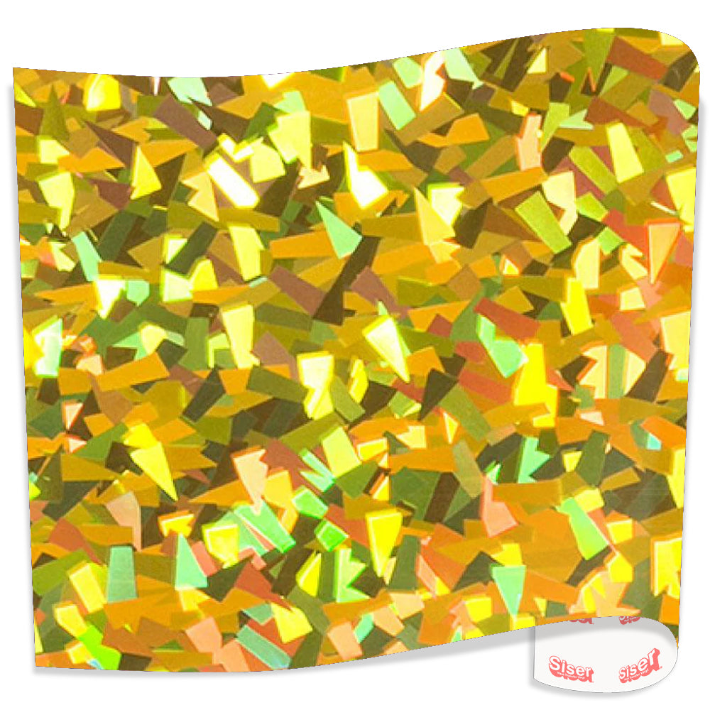 Siser Holographic HTV - Holographic Heat Transfer Vinyl - 12 in x 75 ft