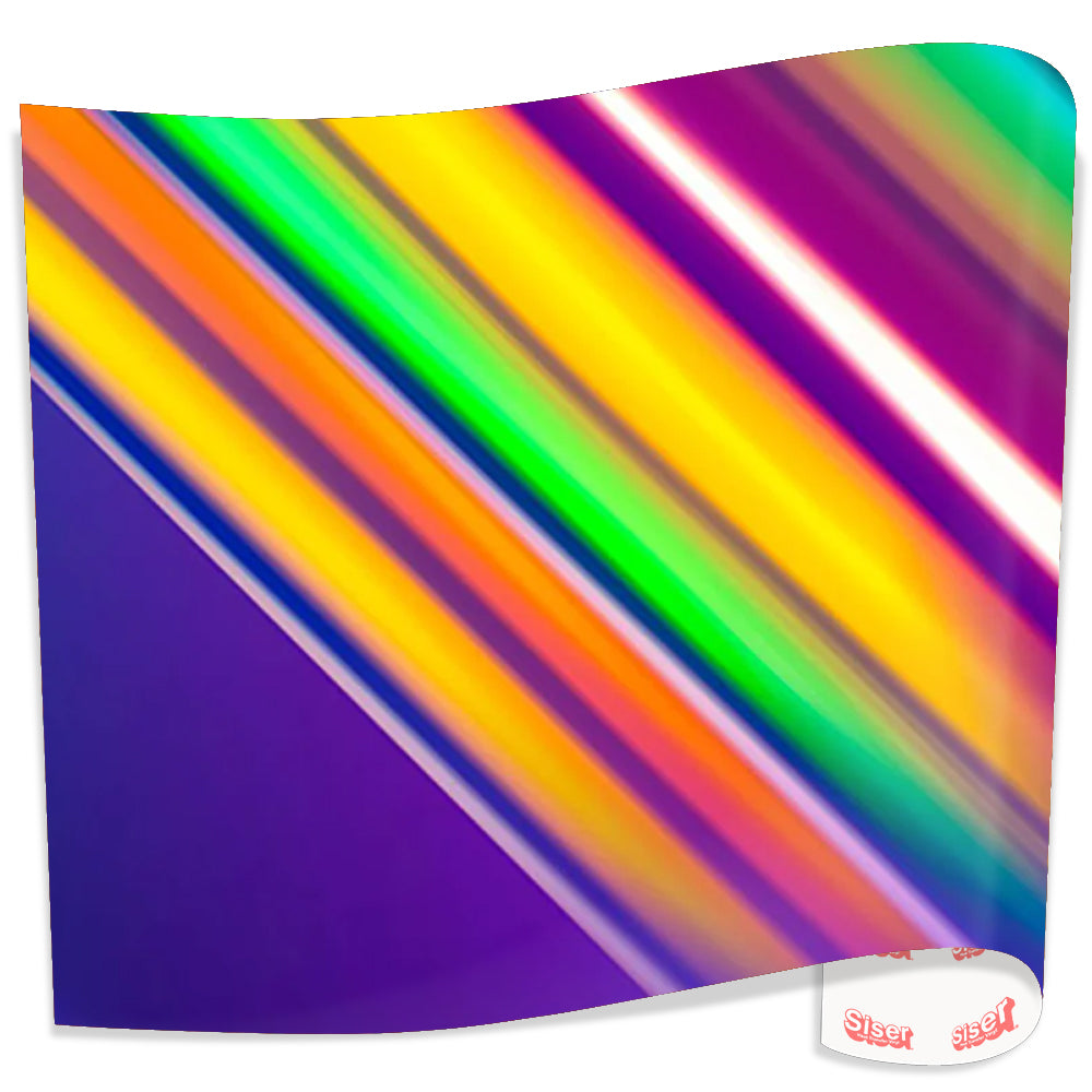 Siser Holographic HTV - Holographic Heat Transfer Vinyl - 20 in x 15 ft