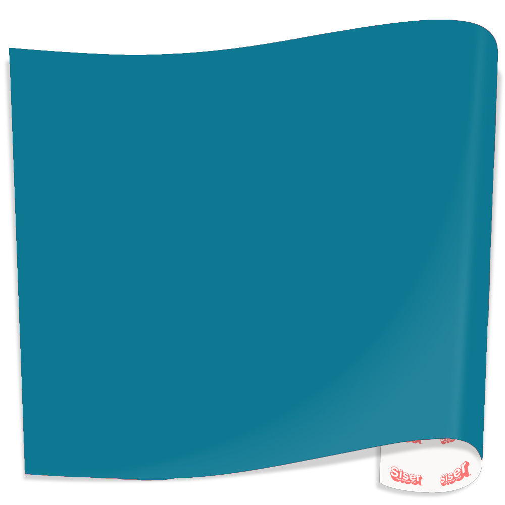 SISER EasyWeed EcoStretch Heat Transfer Vinyl - 12 in x 150 ft - Blue Teal