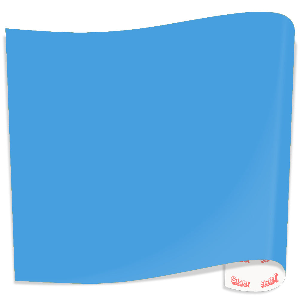 SISER EasyWeed EcoStretch Heat Transfer Vinyl - 20 in x 15 ft - Celestial Blue