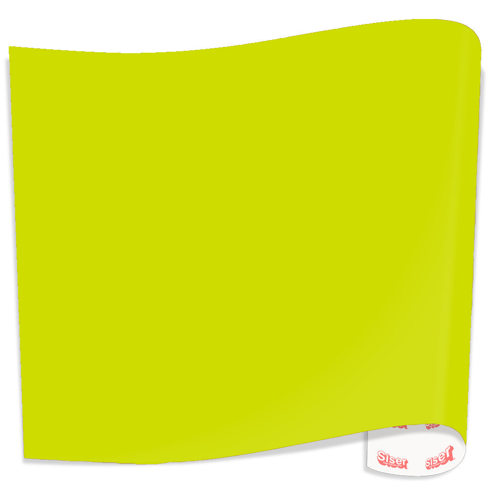 SISER EasyWeed EcoStretch Heat Transfer Vinyl - 20 in x 30 ft - Lemon Lime