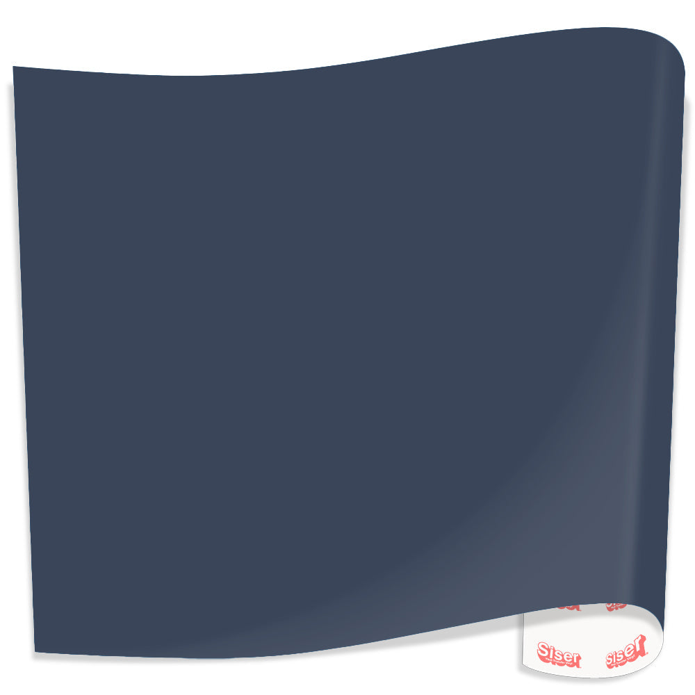 SISER EasyWeed EcoStretch Heat Transfer Vinyl - 12 in x 30 ft - Navy Blue