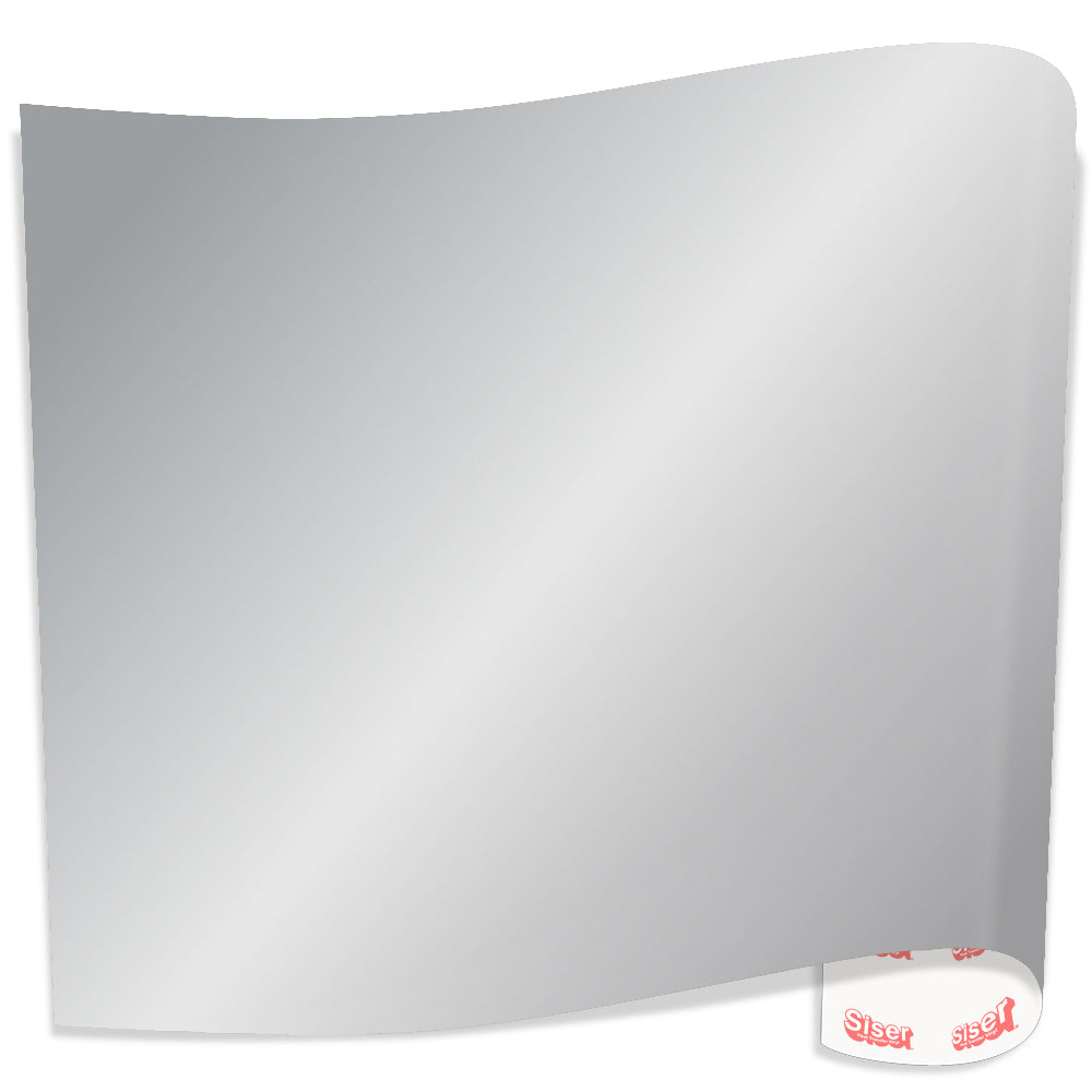 SISER EasyWeed EcoStretch Heat Transfer Vinyl - 20 in x 3 ft - Silver