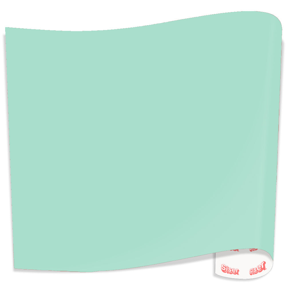 SISER EasyWeed EcoStretch Heat Transfer Vinyl - 12 in x 30 ft - Sweet Mint