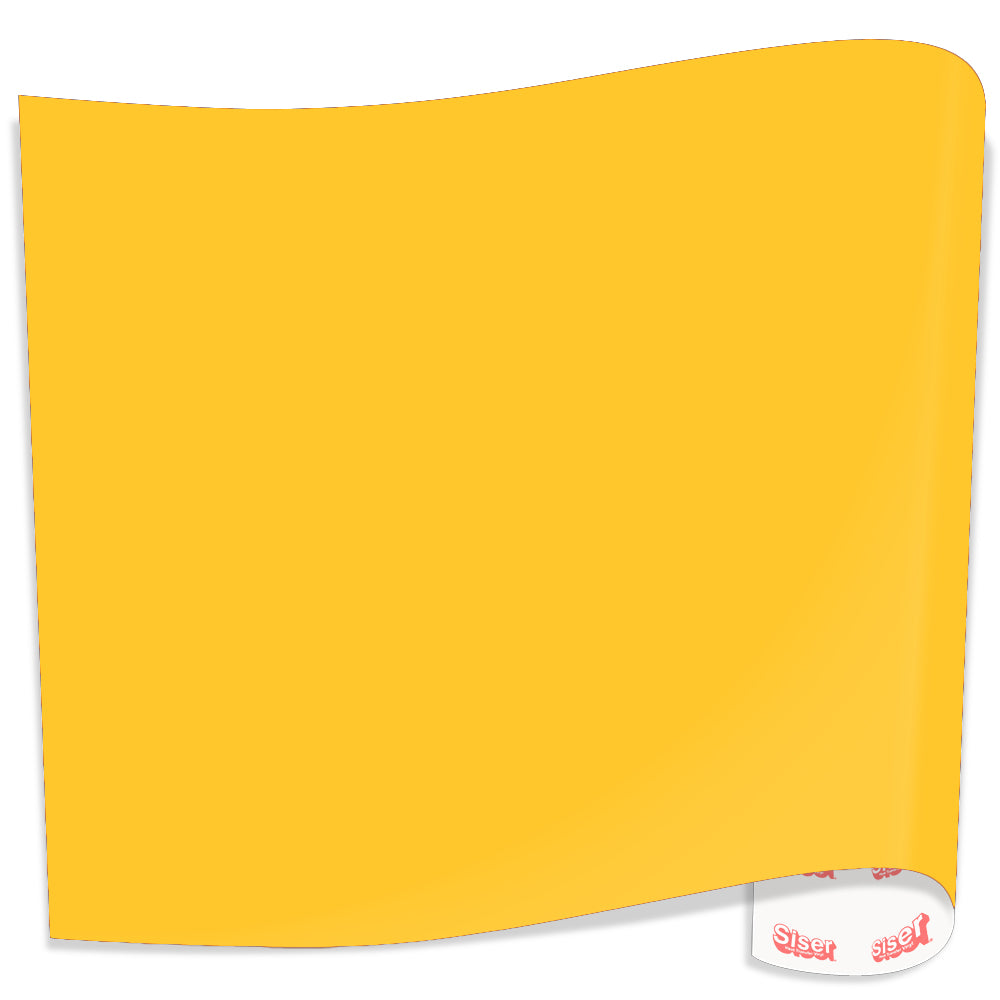SISER EasyWeed EcoStretch Heat Transfer Vinyl - 12 in x 30 ft - Yellow