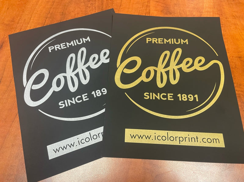 UNINET IColor 560 Gold & Silver Specialty Toner Cartridges Sample Products