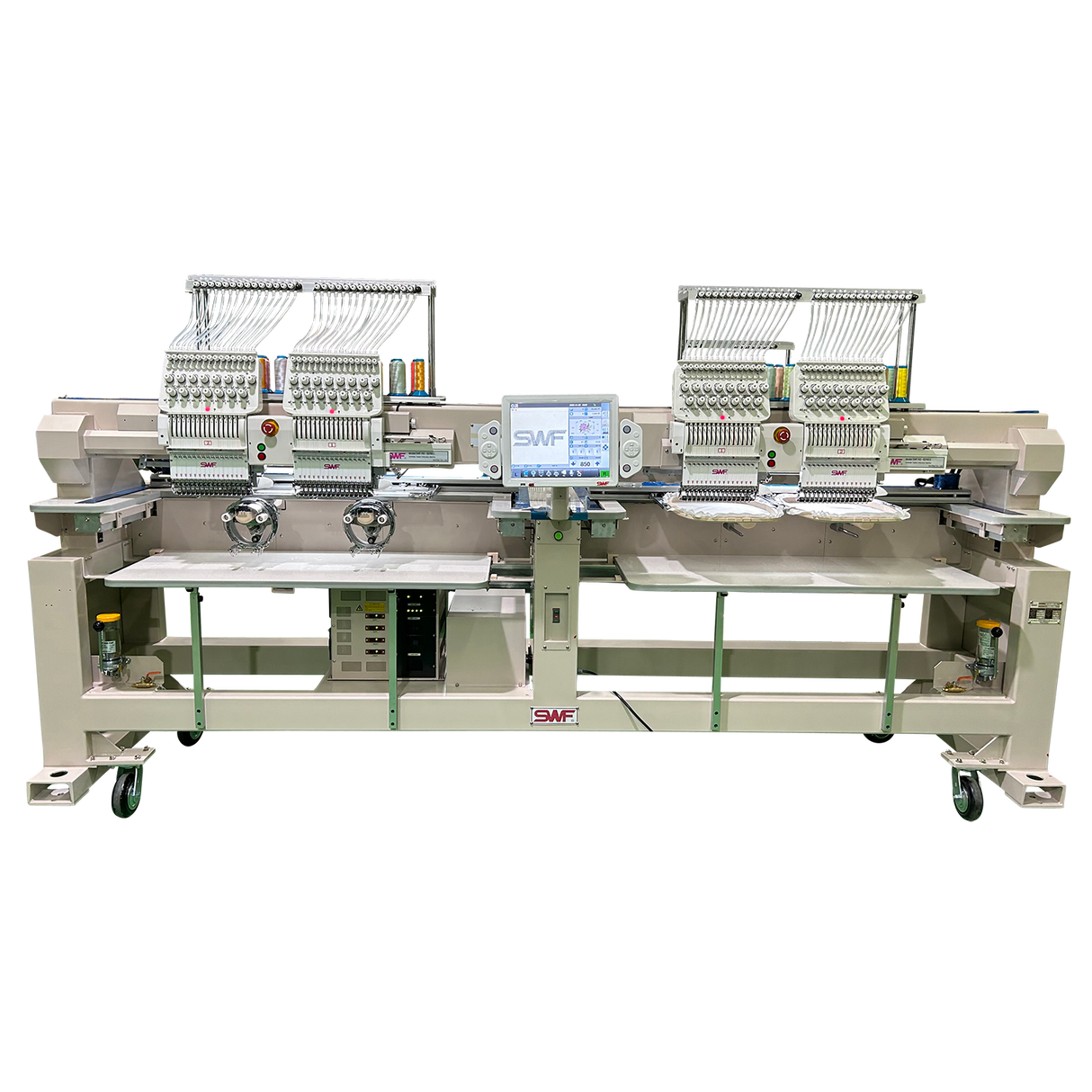SWF KE Dual-Series Embroidery Machine - 4 Head
