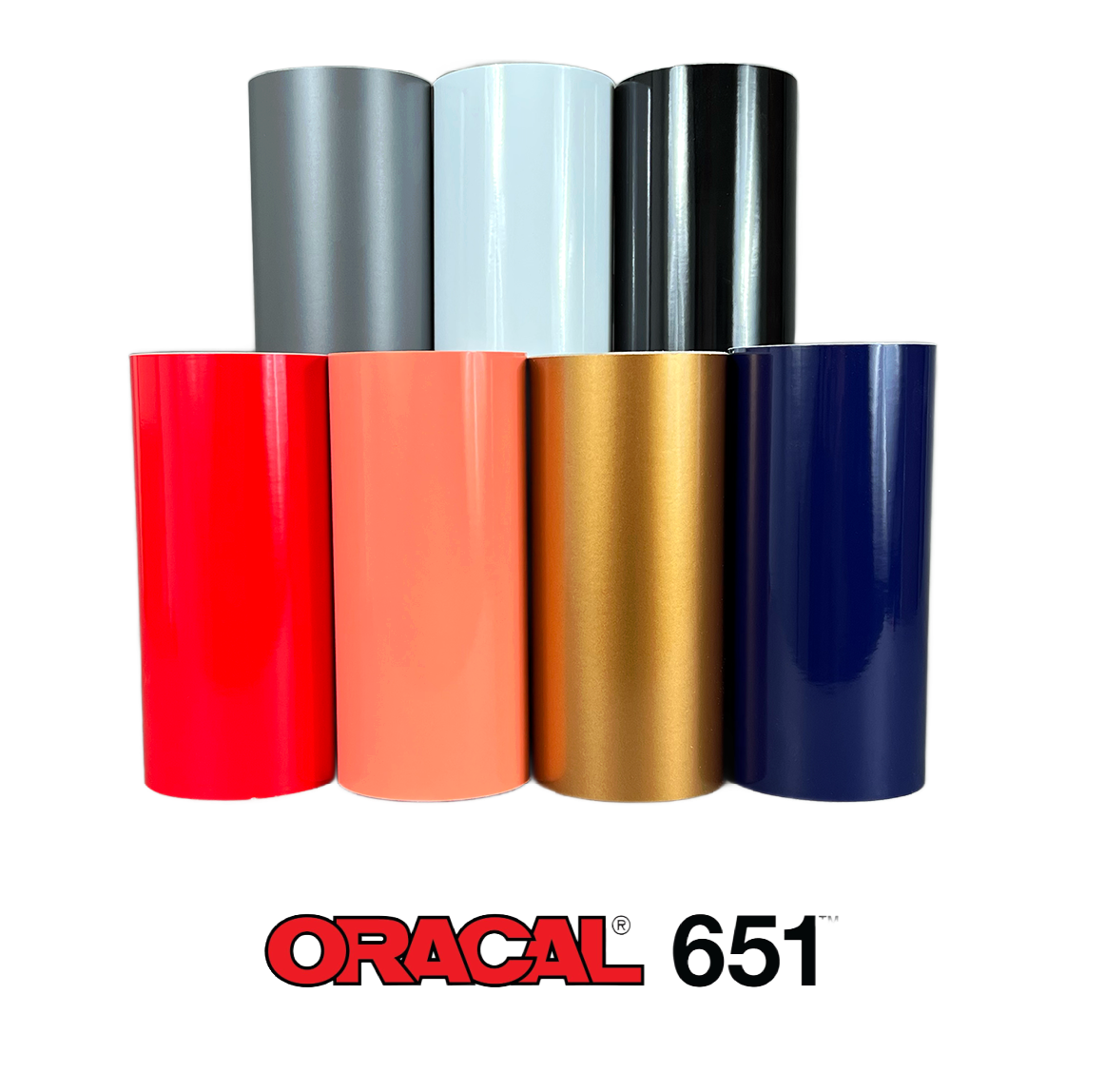 Oracal 651 Grab Bag 8 in x 10 yds Assorted Colors (10 Rolls
