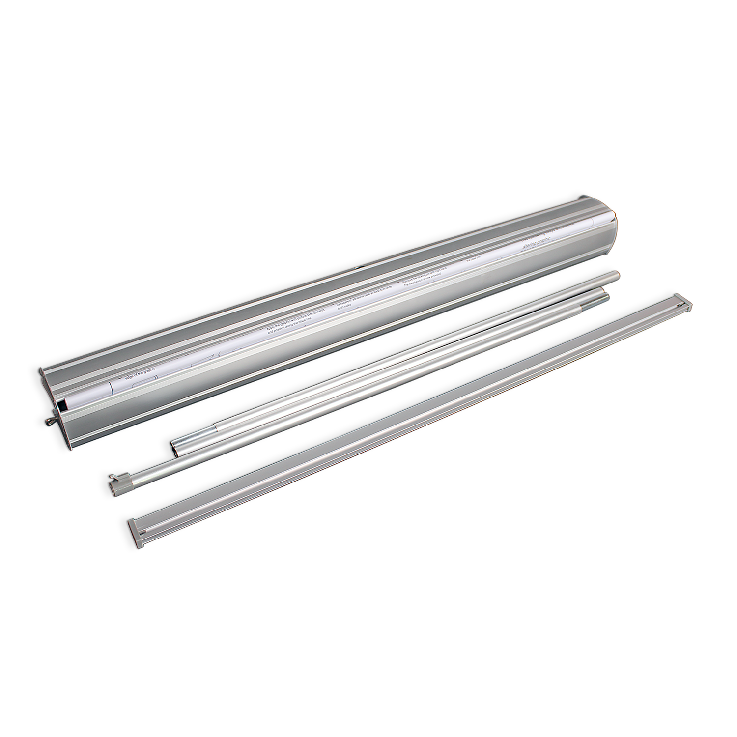 Endura Deluxe Retractable Roll Up Banner Stand - 32 in x 78 in