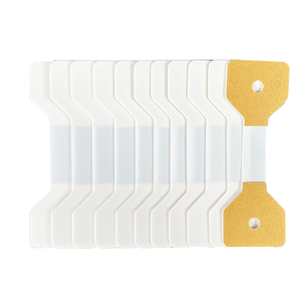 Banner Ups - Adhesive Grommet Tabs - Large - White - 100 pack